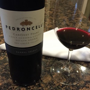 pedroncelli cabernet franc