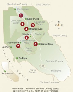 sonoma map